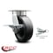 Service Caster 6 Inch Kingpinless Glass Filled Nylon Wheel Caster with Brake and Swivel Lock SCC-KP30S620-GFNR-SLB-BSL - alternate 6